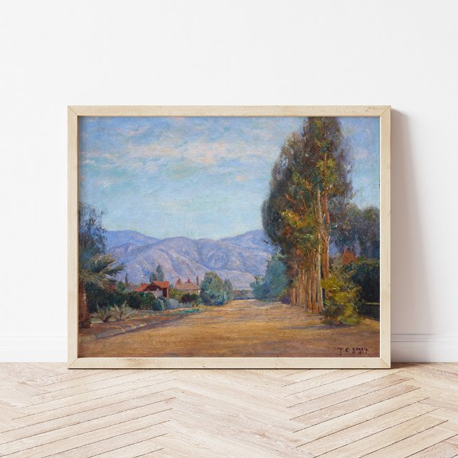 Hills Near Redlands, CA | Theodore Clement Steele Poster (Creator Uploaded)