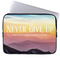 Hills Scenery Rainbow colours Motivation Quote