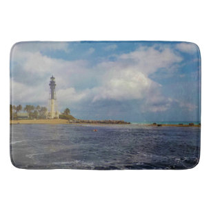 Hillsboro Inlet Light Scenic Bath Mat