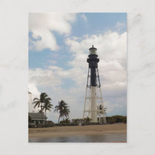 Hillsboro Inlet Light Tower Custom Postcard