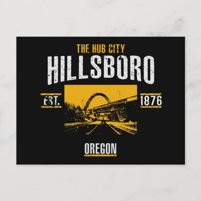 Hillsboro Postcard (Front)