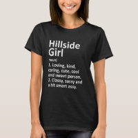 Hillside Girl Il Illinois Funny City Home Roots