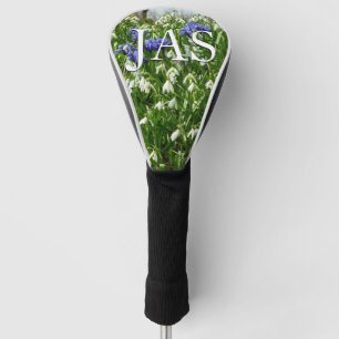Hillside of Early Spring Flowers Golf Head Cover