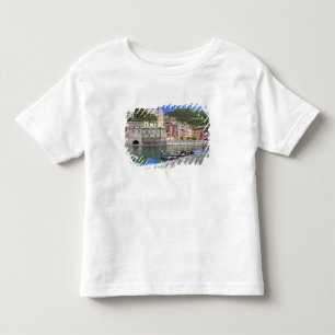 Hillside town of Vernazza, Cinque Terre, Liguria Toddler T-shirt
