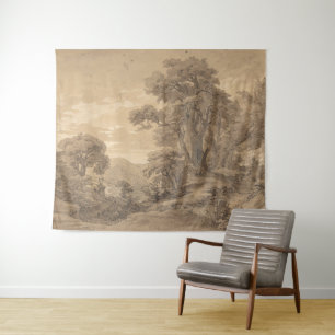 Hilly Landscape   Georg Heinrich Busse Tapestry