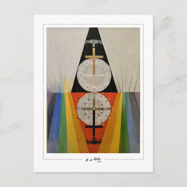 Hilma af Klint #145 - Fine Art Postcard (Front)