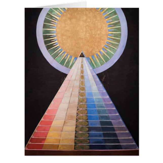 Hilma Af Klint, Altarpiece No.1, Abstract Art (Front)