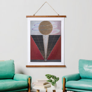 Hilma Af Klint, Altarpiece No.2, Abstract Art Hanging Tapestry