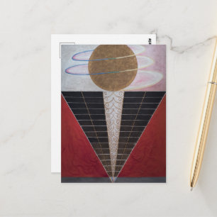 Hilma Af Klint, Altarpiece No.2, Abstract Art Postcard
