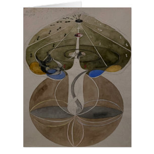 Hilma Af Klint, Arbre De Connaissances No2 Art Abs