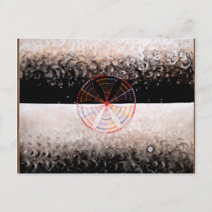 Hilma af Klint artwork, The Swan No. 10 Postcard