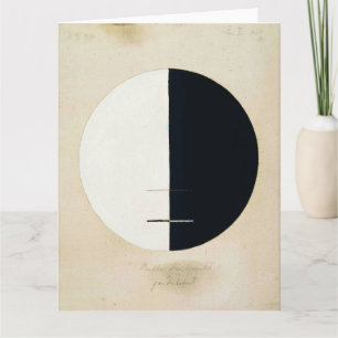 Hilma Af Klint, Buddha's Standpoint, Abstract Art Card