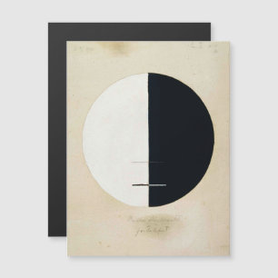 Hilma Af Klint, Buddha's Standpoint, Abstract Art Magnetic Invitation