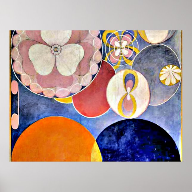 Hilma af Klint - De Tio Storsta, Barnaaltern Poster (Front)