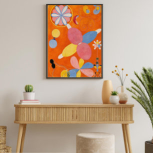 Hilma af Klint - La dix plus grande affiche No 4