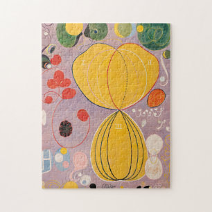 Hilma af Klint No. 7 painting  Jigsaw Puzzle