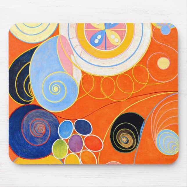 Hilma af Klint Number 3 Mouse Pad (Front)