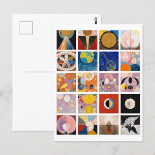Hilma af Klint Paintings Collection Postcard