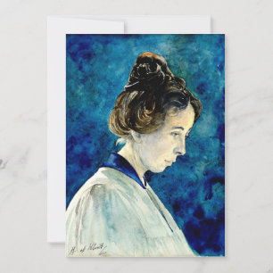 Hilma af Klint - Self-Portrait, 1920 Card