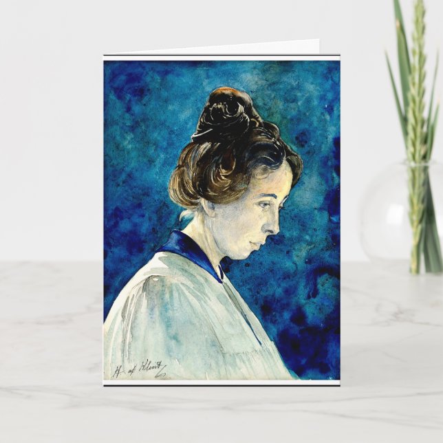 Hilma af Klint - Self-Portrait, 1920 Card (Front)