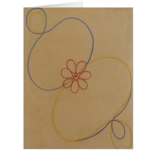 Hilma Af Klint, Seven Point Star No5, Abstract Art (Front)