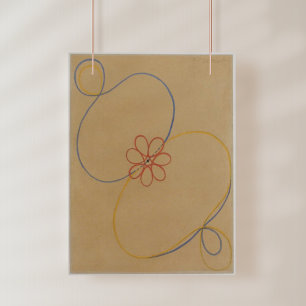 Hilma Af Klint, Seven Point Star No5, Abstract Art Poster