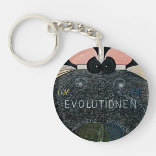 Hilma af Klint - The Evolution, 7 Keychain