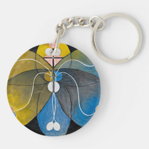 Hilma af Klint - The Evolution, 9 Keychain