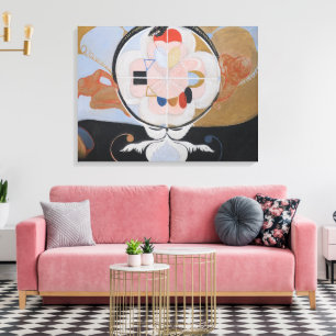 Hilma Af Klint, The Evolution No.13, Abstract Art Canvas Print