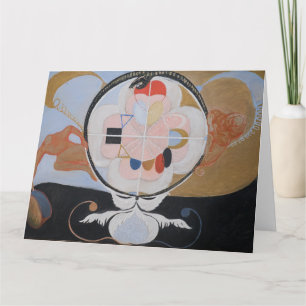 Hilma Af Klint, The Evolution No.13, Abstract Art Card