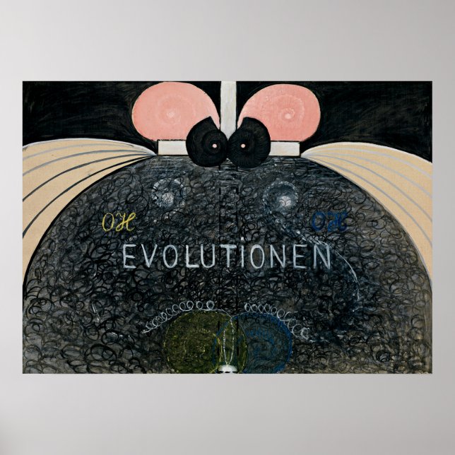 Hilma af Klint -  The Evolution Poster (Front)