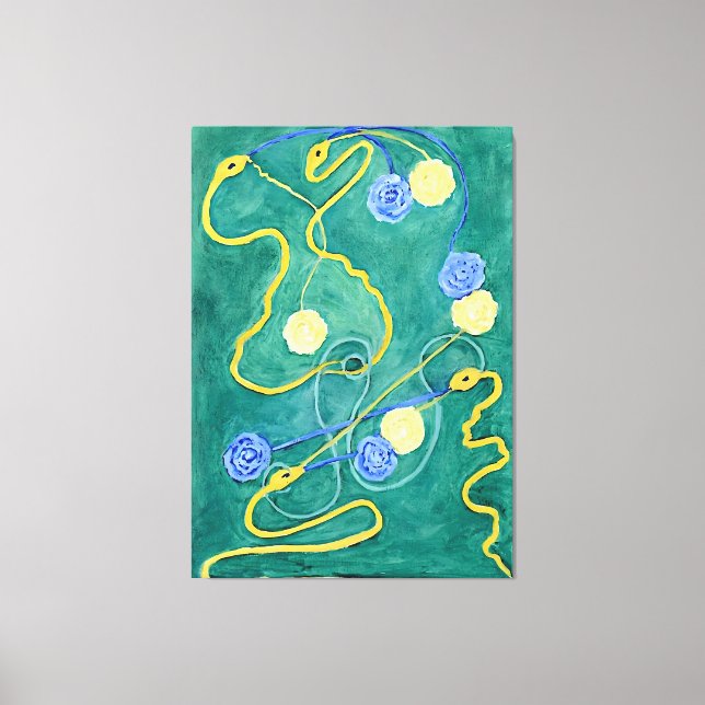 Hilma af Klint The Primordial Chaos Canvas Print (Front)