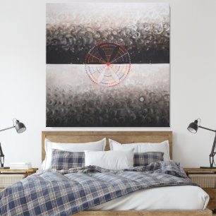 Hilma af Klint - The Swan, No. 10, Group IX-SUW Canvas Print