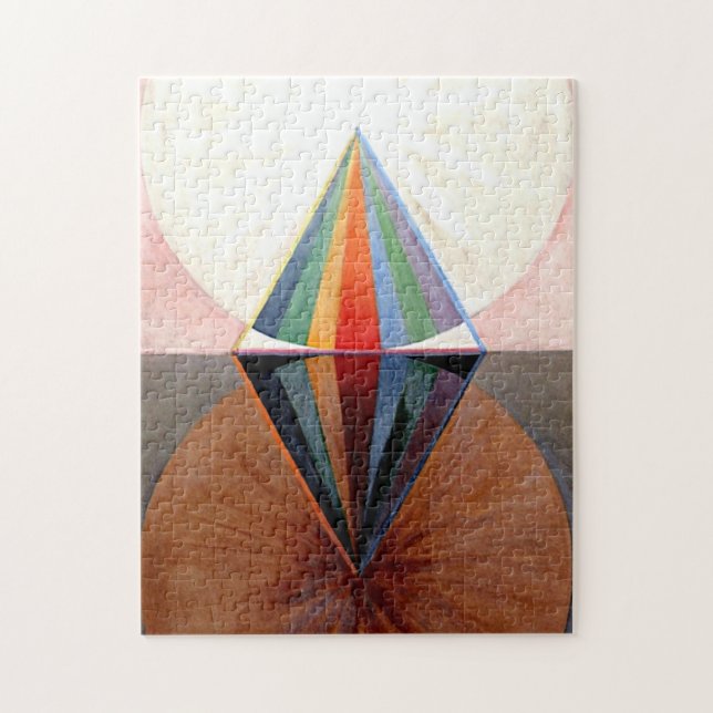 Hilma Af Klint The Swan No 12 Jigsaw Puzzle (Vertical)