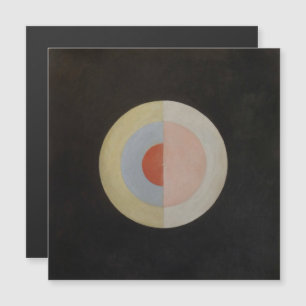 Hilma Af Klint, The Swan No.16, Abstract Art Magnetic Invitation