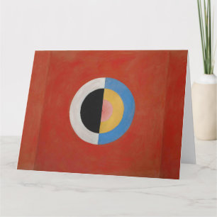 Hilma Af Klint, The Swan No.17, Abstract Art Card