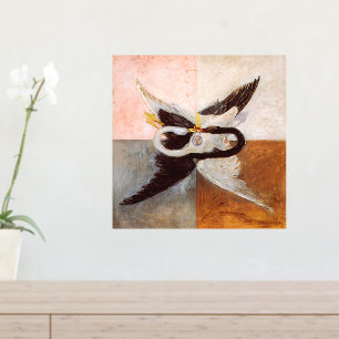 Hilma Af Klint, The Swan No.24, Abstract Art Foil Prints
