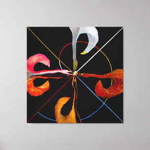 Hilma af Klint - The Swan No. 7 Canvas Print