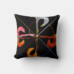 Hilma af Klint - The Swan No. 7 Throw Pillow