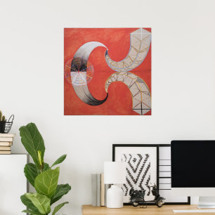 Hilma Af Klint, The Swan No.9, Abstract Art Poster