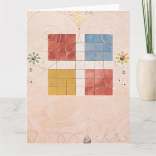 Hilma Af Klint, The Ten Largest No10, Abstract Art Card