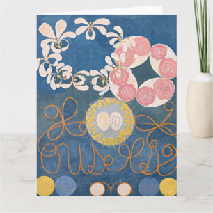 Hilma Af Klint, The Ten Largest No1, Abstract Art Card