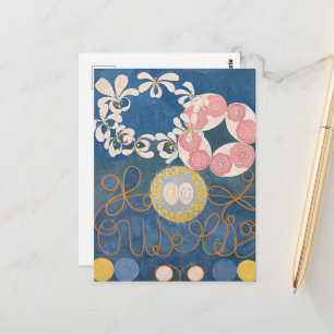 Hilma Af Klint, The Ten Largest No1, Abstract Art Postcard