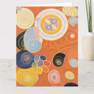 Hilma Af Klint, The Ten Largest No3, Abstract Art Card