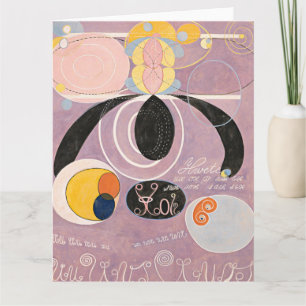 Hilma Af Klint, The Ten Largest No6, Abstract Art Card