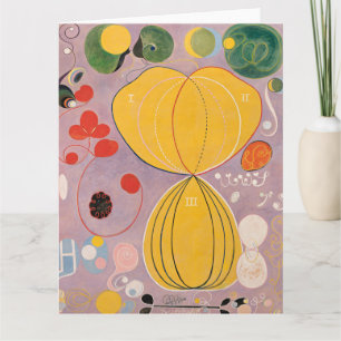 Hilma Af Klint, The Ten Largest No7, Abstract Art Card