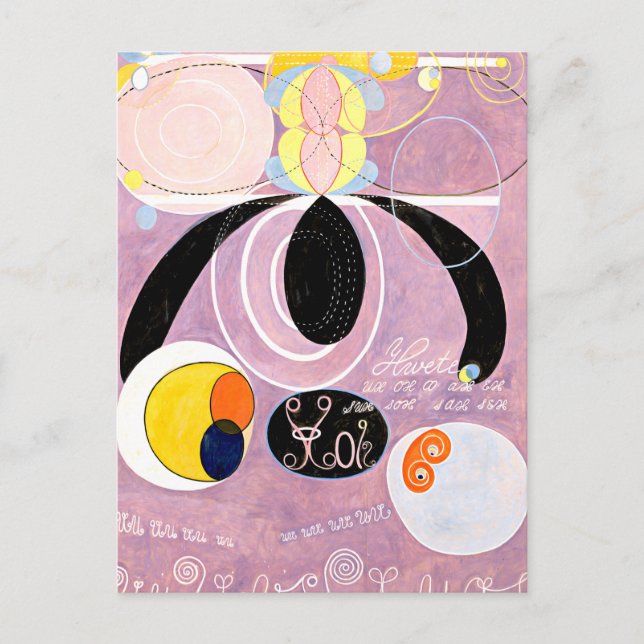 Hilma af Klint - The Ten Largest, No. 06 Postcard (Front)