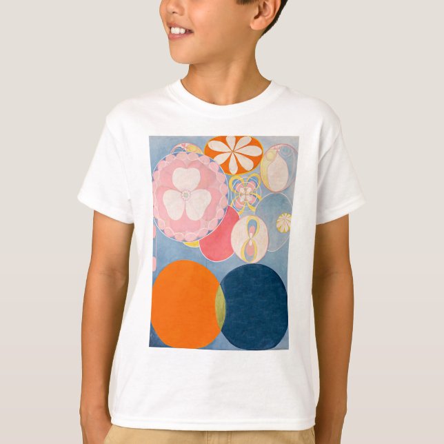 Hilma af Klint - The Ten Largest, No. 2, Childhood T-Shirt (Front)