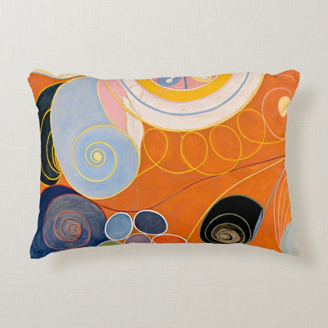 Hilma af Klint - The Ten Largest, No.3,Youth Accent Pillow (Front)