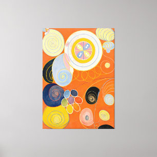 Hilma af Klint - The Ten Largest, No.3,Youth Canvas Print
